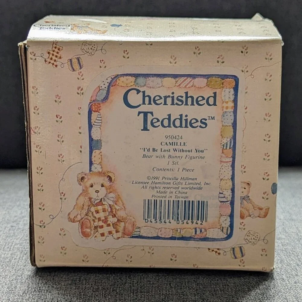 Cherished Teddies picturing vintage